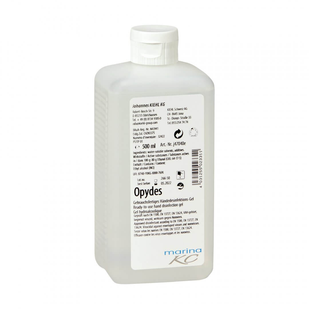 Kiehl Opydes Hygienische Händedesinfektion
