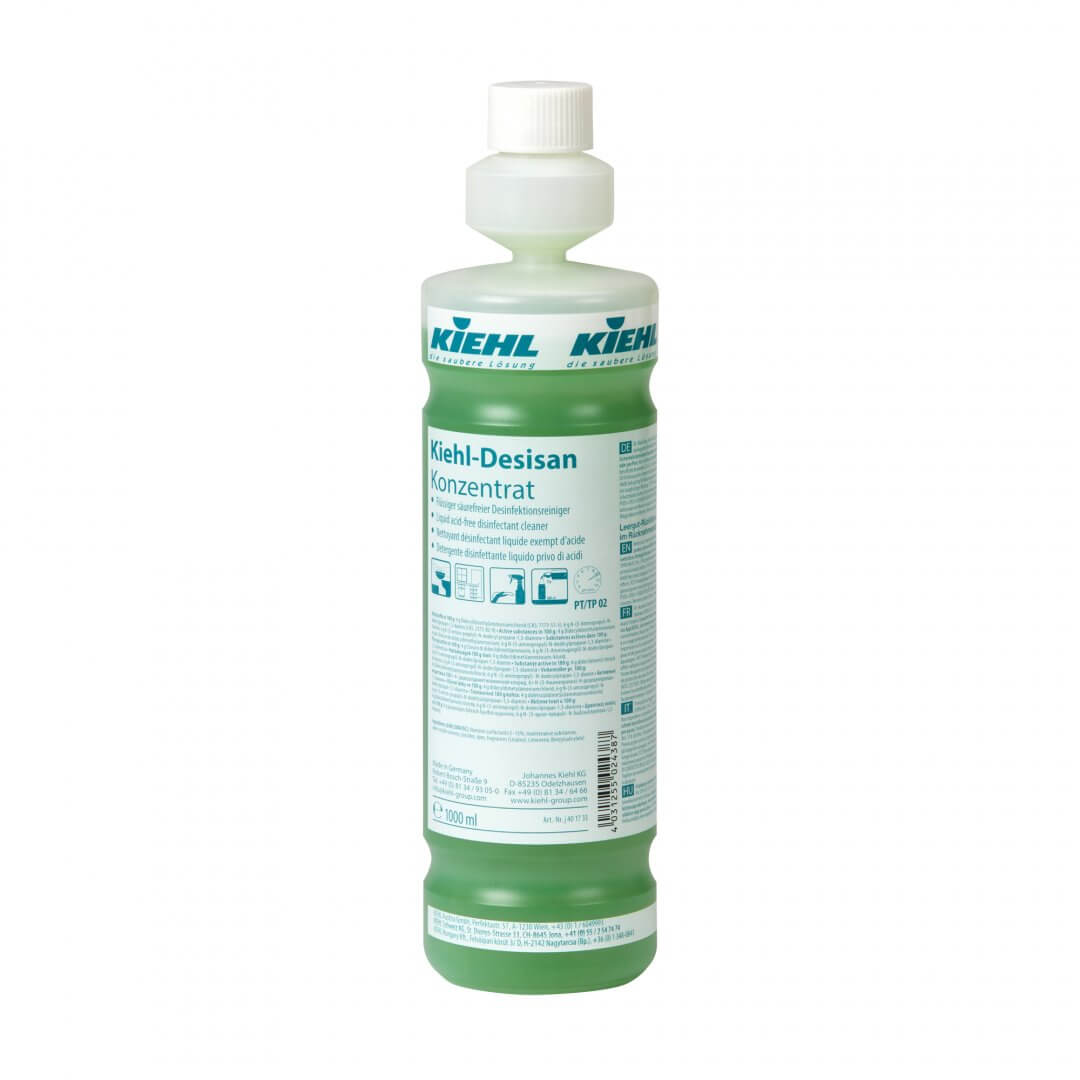 Kiehl Desisan-Konzentrat Flüssiger säurefreier Desinfektionsreiniger