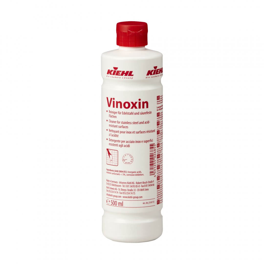 Kiehl Vinoxin Reiniger für Edelstahl und säurebeständige Flächen