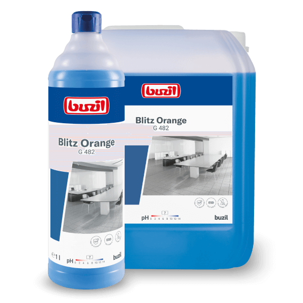 Buzil Blitz Orange G 482 Neutraler Alkohol-Universalreiniger, duftintensiv