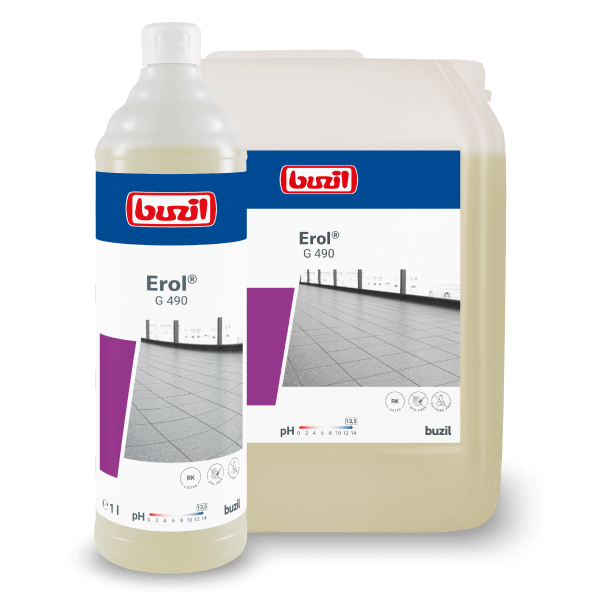 Buzil Erol G 490 Alkalischer Intensivreiniger für Feinsteinzeugfliesen