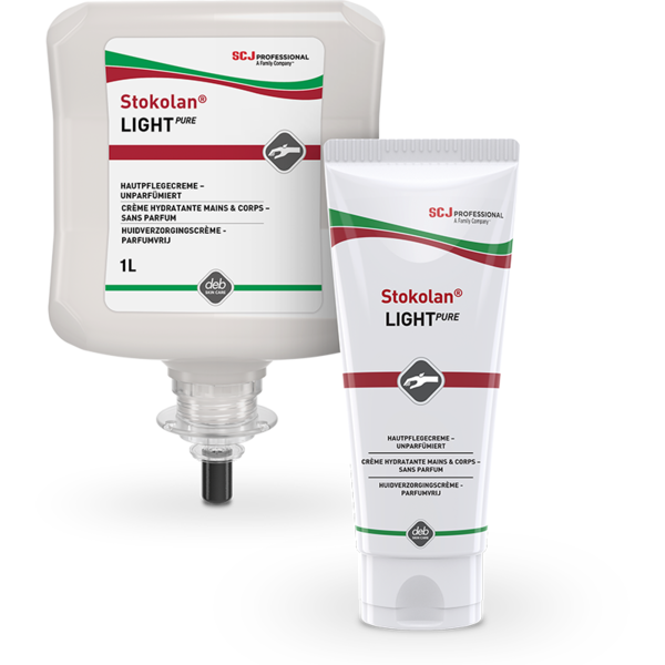 SCJ Stokolan Light Pure 100 ml – Leichte Hautpflegecreme für empfindliche Haut
