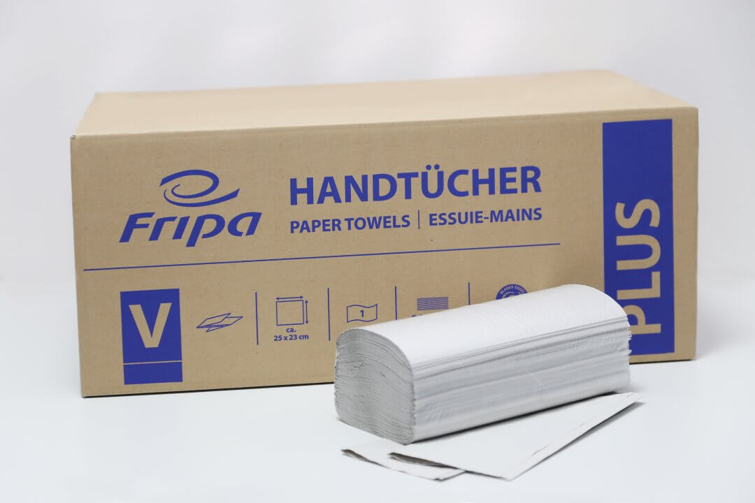 Fripa PLUS Papierhandtücher grau