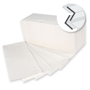 WISADA Papierhandtücher weiß