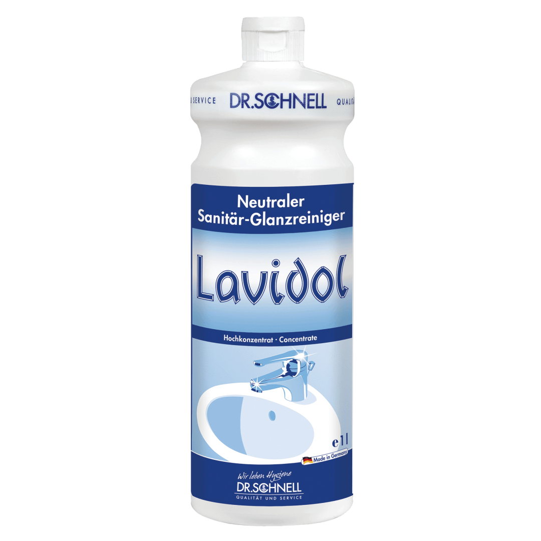 DR.SCHNELL LAVIDOL Neutraler Sanitär- und Glanzreiniger für Wände und Inventar