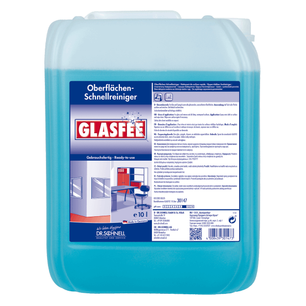 DR.SCHNELL GLASFEE Gebrauchsfertiger Oberflächen-Schnellreiniger