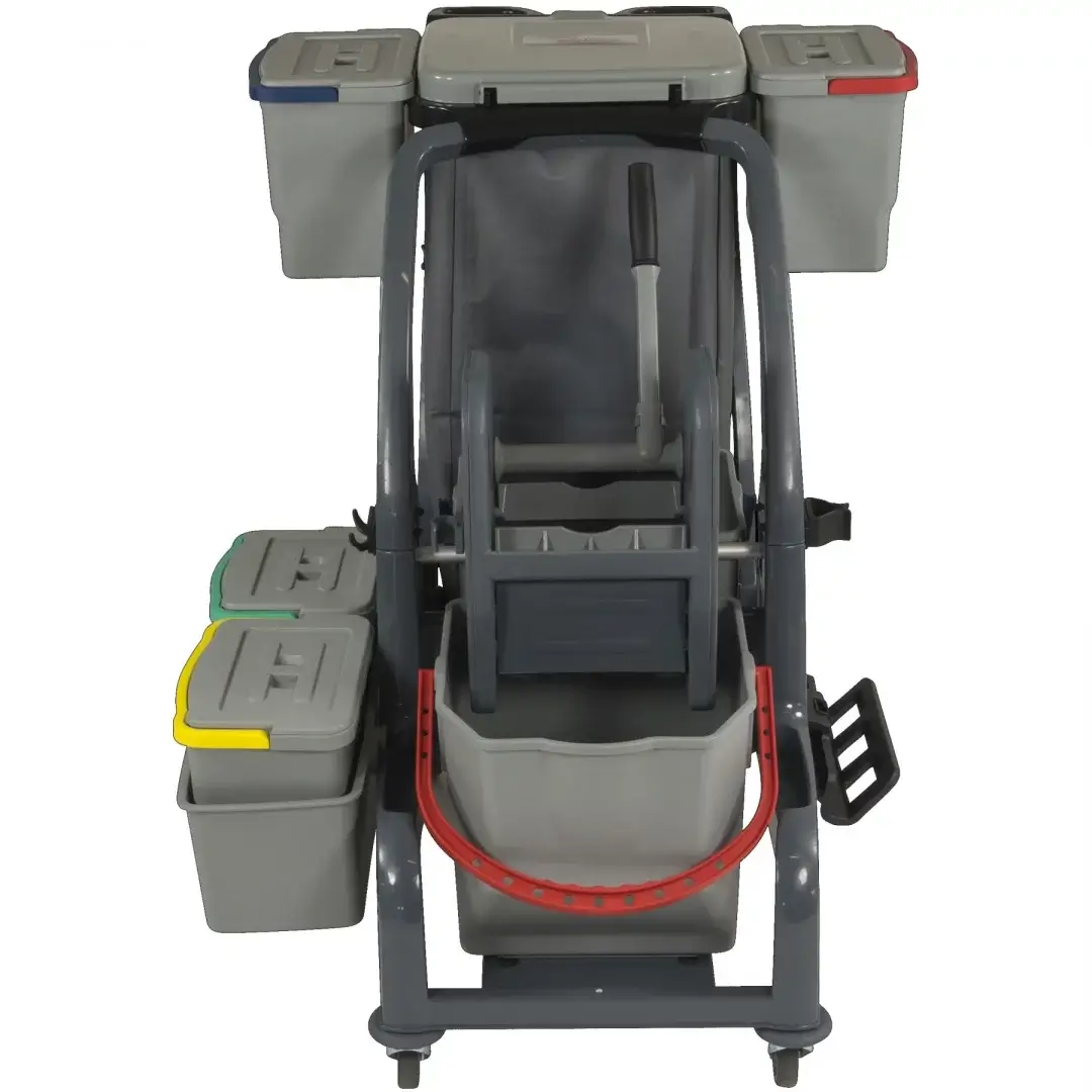 SPRINTUS COMBIX PRO Systemwagen – Robuster Reinigungswagen für den professionellen Einsatz – Bild 3