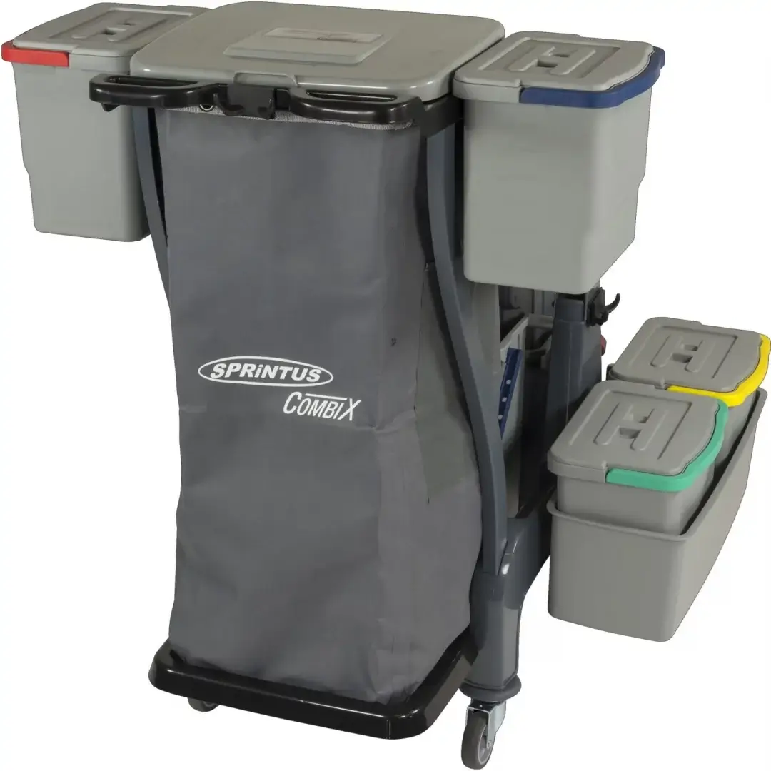 SPRINTUS COMBIX PRO Systemwagen – Robuster Reinigungswagen für den professionellen Einsatz – Bild 6